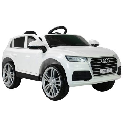 HOMCOM Audi Q5 Kinderauto mit Fernbedienung wei