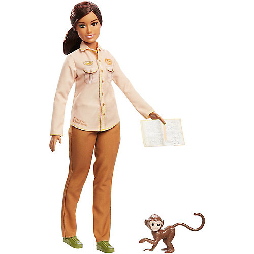 Кукла Barbie "Кем быть?" National Geographic Защитница дикой природы от Mattel