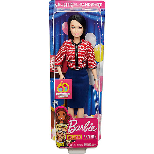Кукла к 60-летию Barbie "Кем быть?" Политик от Mattel