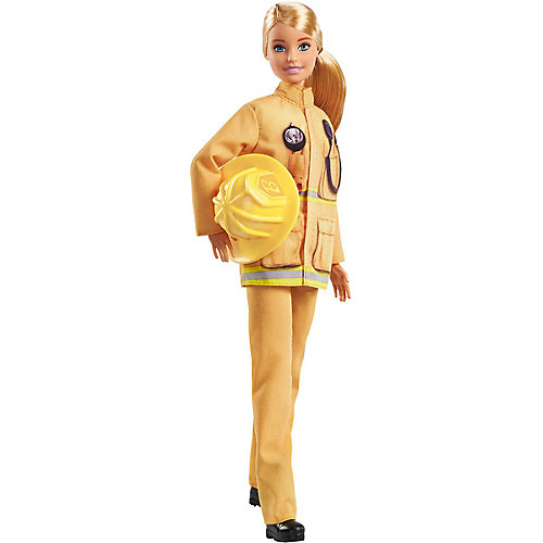 Кукла к 60-летию Barbie "Кем быть?" Пожарный от Mattel