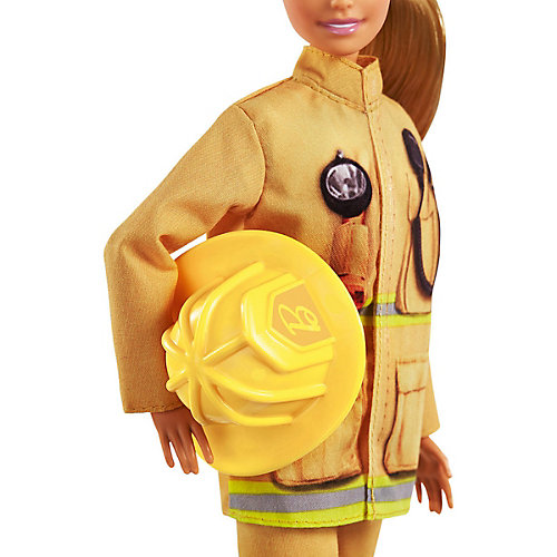 Кукла к 60-летию Barbie "Кем быть?" Пожарный от Mattel