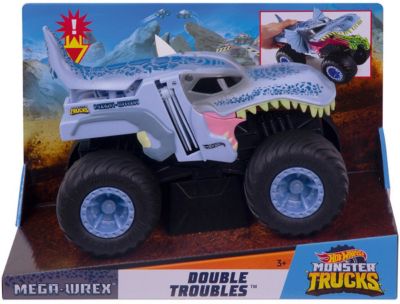 Машинка-трансформер Hot Wheels Monster Trucks Мега Рекс