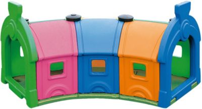 Wagon Toy 3 Waggons bunt