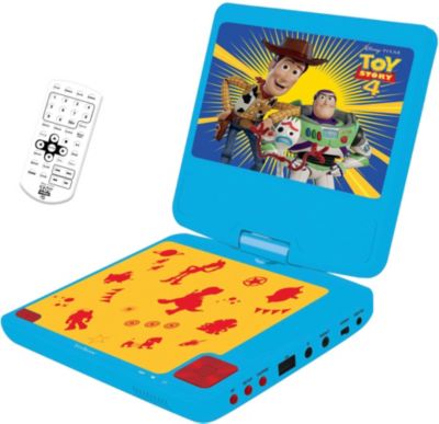 Disney Toy Story 4 Tragbarer DVD-Spieler blau/gelb