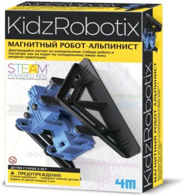 Набор для робототехники 4M KidxRobotix Магнитный робот-альпинист