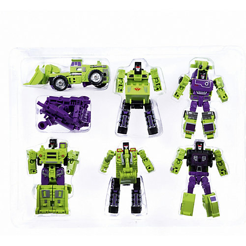 Набор трансботов 1Toy "Инженерный батальон", 6 шт от 1Toy