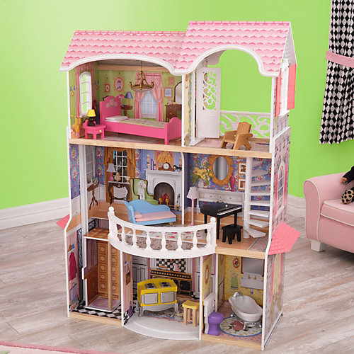 Винтажный кукольный дом для Барби KidKraft "Магнолия", в подарочной упаковке от KidKraft