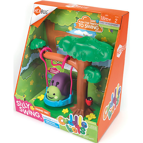 Игровой набор HexBug "Милаш-кругляш. Улитка Симон. Качели" от Hexbug
