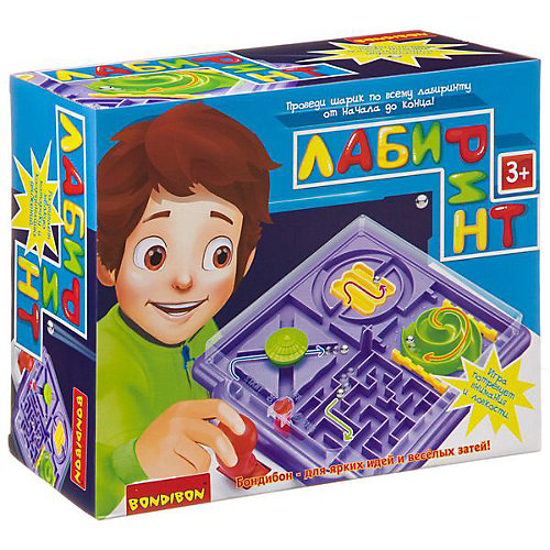 Настольная игра Bondibon "Лабиринт", с джойстиком (квадратное поле) от Bondibon