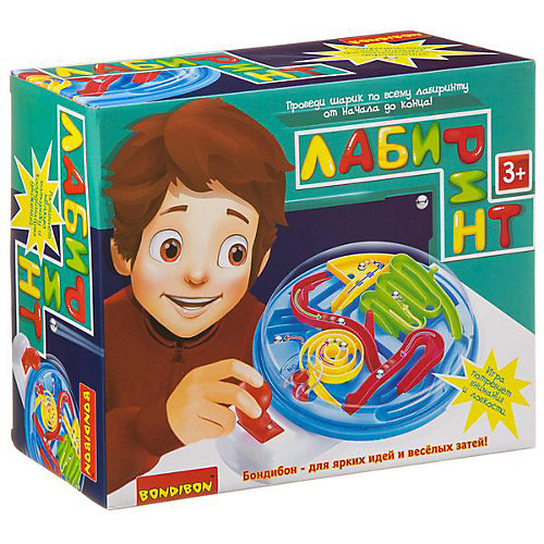 Настольная игра Bondibon "Лабиринт", с джойстиком (круглое поле) от Bondibon