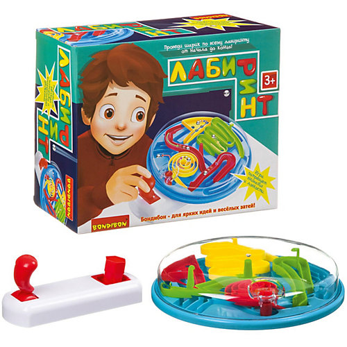 Настольная игра Bondibon "Лабиринт", с джойстиком (круглое поле) от Bondibon