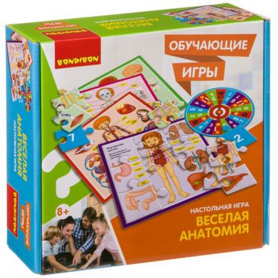 Настольная игра Bondibon "Веселая анатомия"