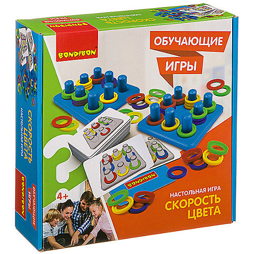 Настольная игра Bondibon "Скорость цвета" от Bondibon