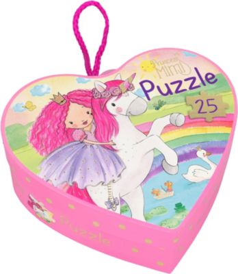 Princess Mimi Puzzle in Herzschachtel, 25 Teile