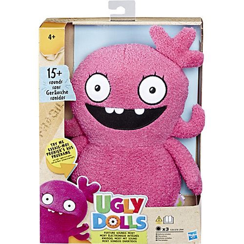 Мягкая игрушка Ugly Dolls Мокси 33 см, звук от Hasbro