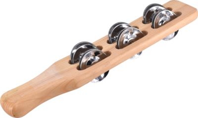 Voggys Schellenstab braun