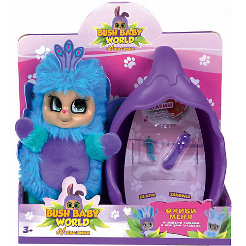Интерактивная игрушка Bush baby world "Павлин Паола", 20 см от Bush Baby World