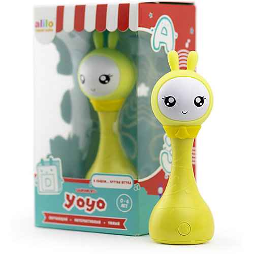 Медиаплеер Alilo Умный зайка R1+Yoyo, желтый - желтый от Alilo