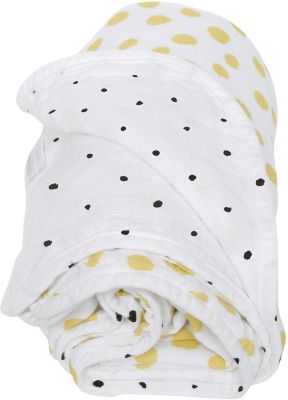 6-Lagig Musselin Decke Baby Badetuch Jungen und Mädchen Swaddle & Receiving blanket Babydecke Kuscheldecke Bär 100% Musselin Baumwolle Flauschig Weich