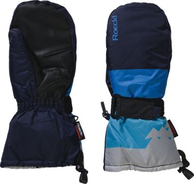 Skihandschuhe ARLBERG MITTEN Jungen blau Gr. 4 Kinder