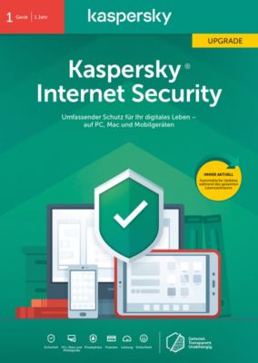 PC Kaspersky Internet Security UPGRATE (Code in a Box)