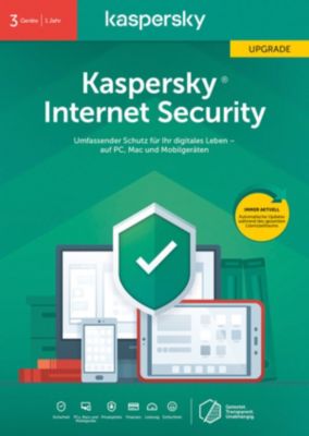 PC Kaspersky Internet Security 3 Gerte UPGRATE (Code in a Box)