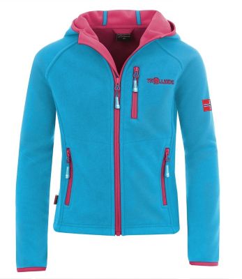 Fleecejacke Für Mädchen - Warme Teddyjacke Mit Stehkragen 1-12 Jahre