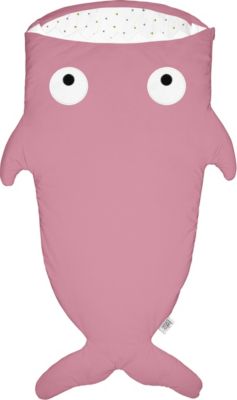 Sommer-Schlafsack Shark, pink, 138x85 cm