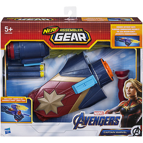 Сборная экипировка-бластер Avengers Nerf Капитан Марвел от Hasbro