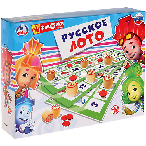 Русское лото Умка Фиксики от Умка