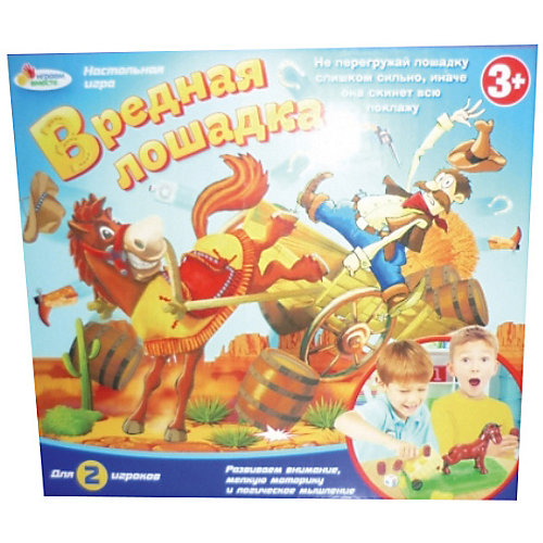 Настольная игра Играем Вместе Вредная лошадка от Играем вместе