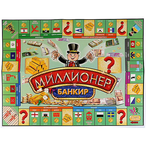 Настольная экономическая игра Умные игры Миллионер, банкир для детей от Умка