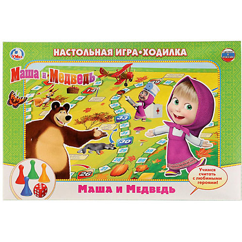 Настольная игра-ходилка Умка Маша и Медведь от Умка