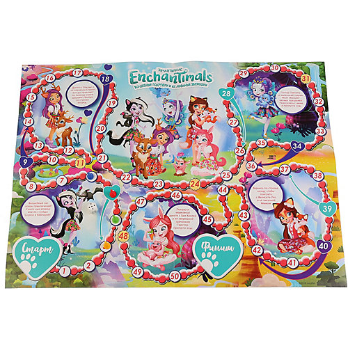 Настольная игра-ходилка Умные игры Энчантималс от Умка