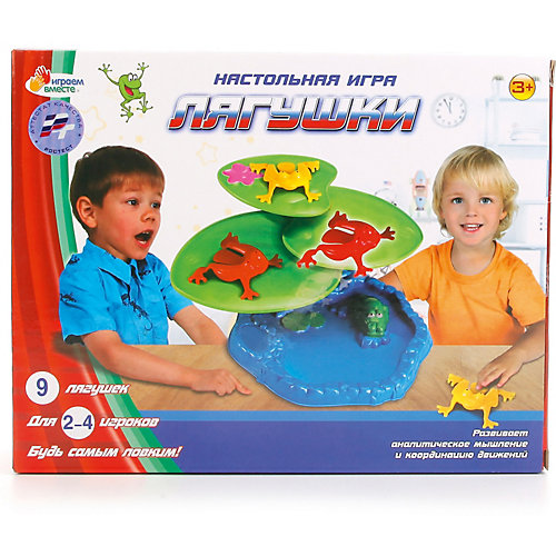 Настольная игра Играем Вместе Лягушки от Играем вместе