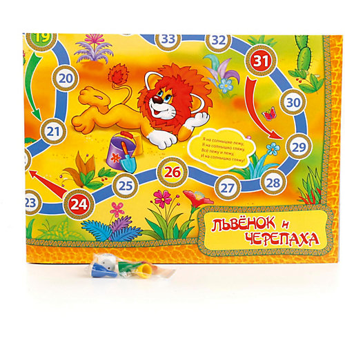 Настольная игра-ходилка Умка Львенок и черепаха от Умка