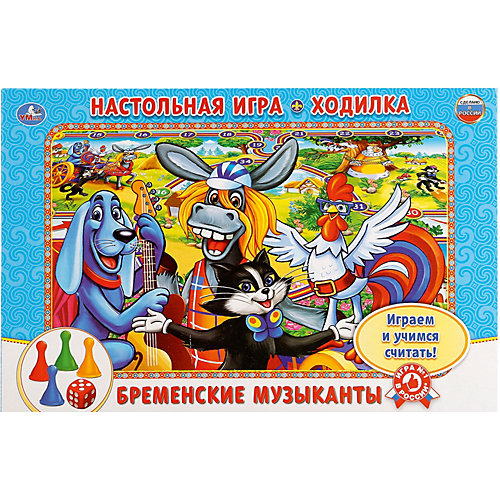 Настольная игра-ходилка Умные игры Бременские музыканты от Умка