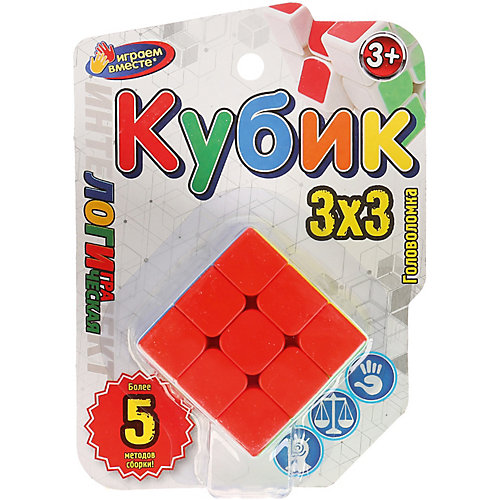 Логическая игра Играем Вместе Кубик 3х3