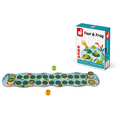 Настольная игра Janod "Лягушачьи бега" от Janod