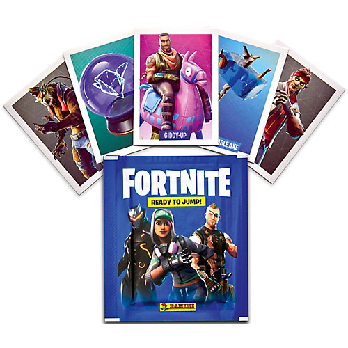 Наклейки Panini Fortnite, в пакетике 5 наклеек от Panini