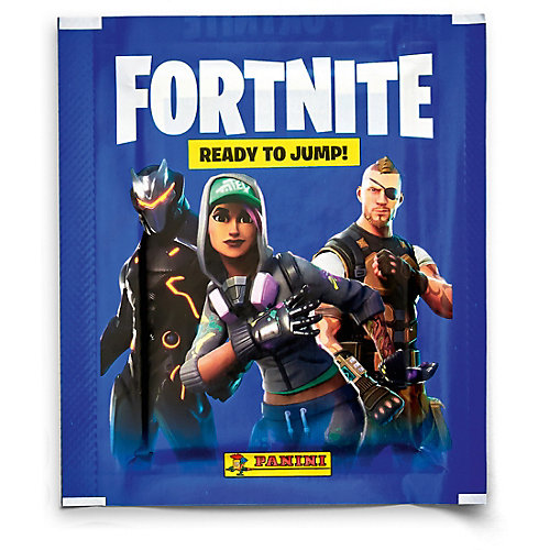 Наклейки Panini Fortnite, в пакетике 5 наклеек от Panini