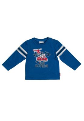 Langarmshirt blau Gr. 74 Jungen Baby