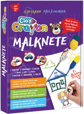 ClayCrayon Malknete Set mehrfarbig