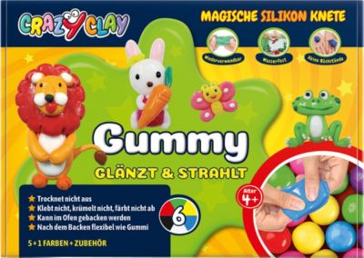 CrazyClay: Gummy Basic-Set mehrfarbig