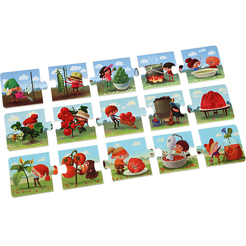 Пазл Puzzlika "Готовим вместе-2", 15 деталей от Puzzlika