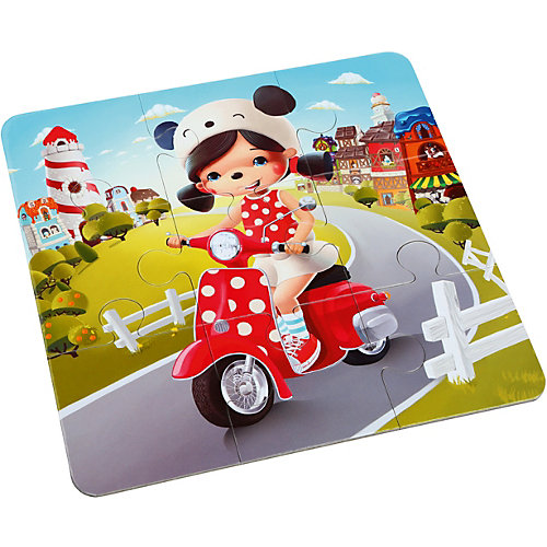 Набор пазлов Puzzlika "Счастливые истории: 3 в 1", 50 деталей от Puzzlika
