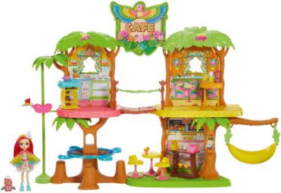 Игровой набор Enchantimals "Джунгли-кафе" Пикки Какаду и Шини