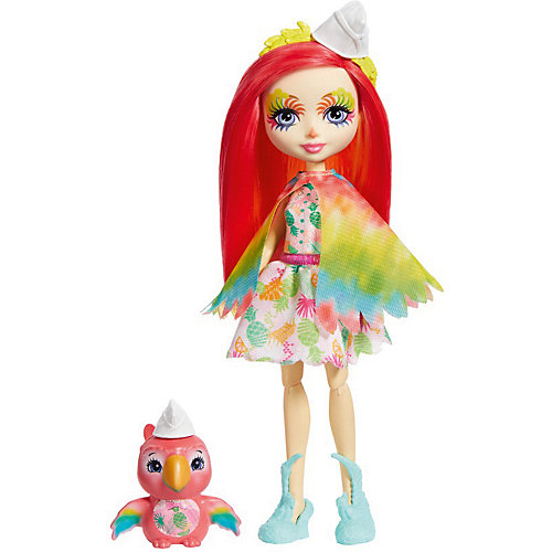 Игровой набор Enchantimals "Джунгли-кафе" Пикки Какаду и Шини от Mattel