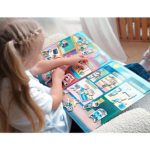 Магнитная книга База Игрушек Профессии от База Игрушек