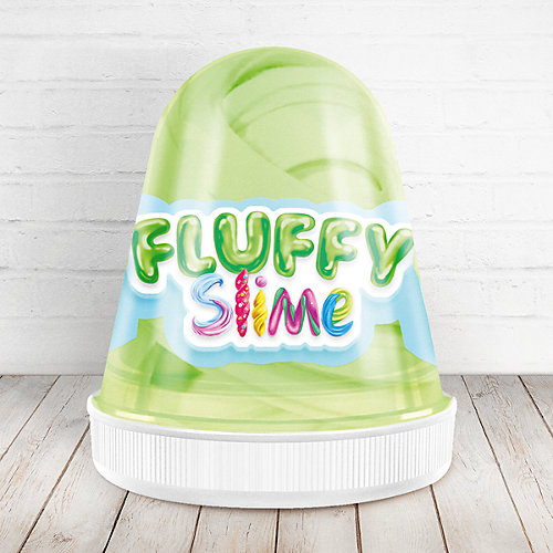 Слайм Monster Slime Fluffy Мята зелёный, 120 мл от KiKi